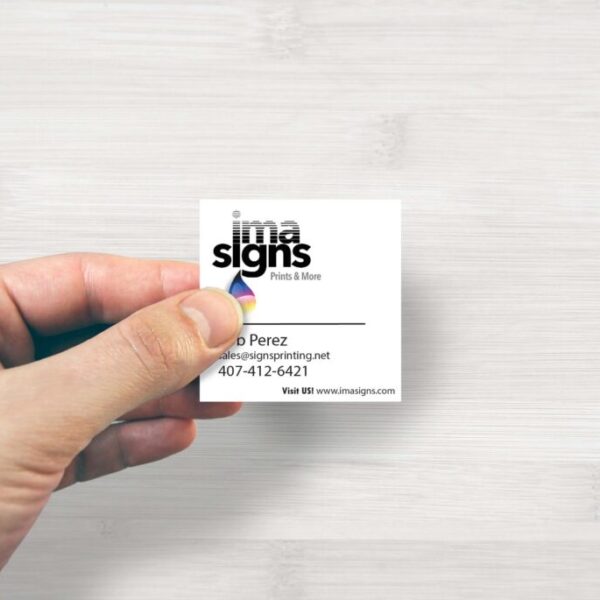 Square Business Cards 2 x 2